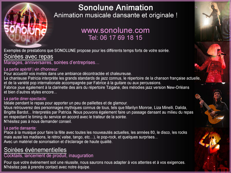 Animation mariage